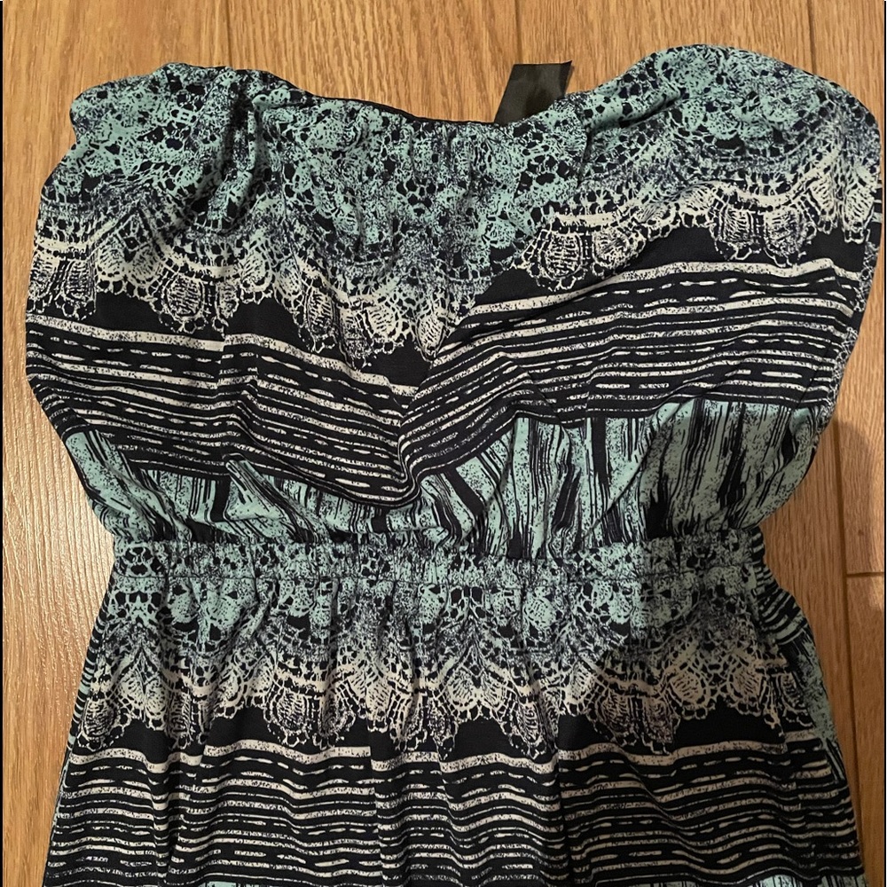 Women’s strapless summer dress